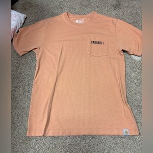 Carhartt Men's Peach Short Sleeve Tee